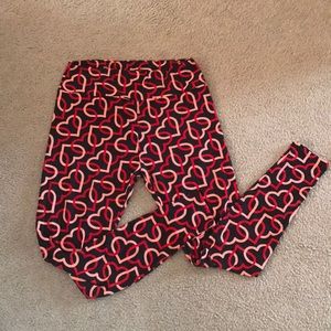 Lularoe heart leggings